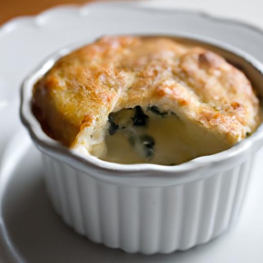 Elevate​ Your Dinner: Creamy Spinach ⁤Soufflé ​with ⁤Gruyère