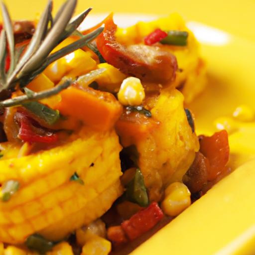 Golden Polenta meets Roasted Veggies: A Flavorful delight