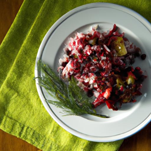 Wild Rice & Cranberry Salad: A Nutritious Holiday Twist