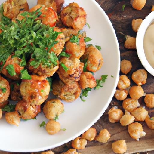 Crunchy Baked chickpea Nuggets: A Healthy Snack Twist