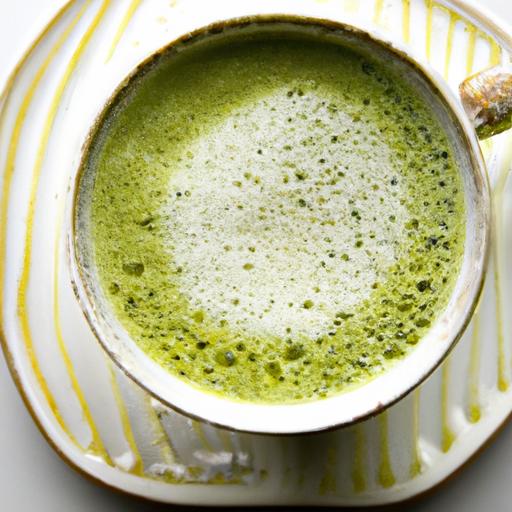Matcha ⁢Green Tea latte: A ​Creamy boost ‍of Antioxidant Power