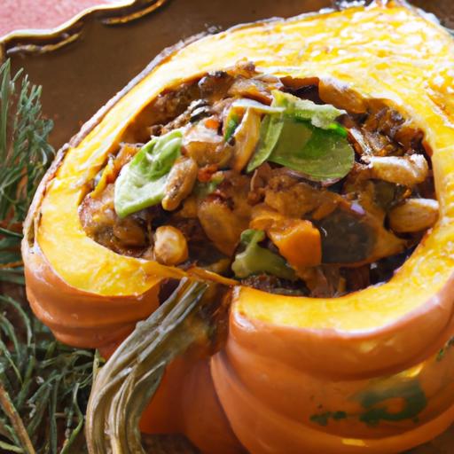 Hearty Vegan Stuffed Acorn Squash: A Flavorful Fall Feast