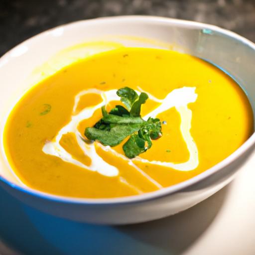 Golden Glow: A Warm and Zesty Carrot Ginger Soup Recipe