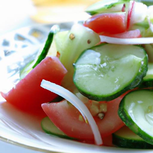 Crisp & Refreshing: The Perfect Cucumber Tomato Salad Guide