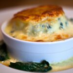 Elevate Your Dinner: Creamy Spinach Soufflé with Gruyère