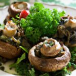 Garden Bounty: Delicious Vegetable-Stuffed Portabella Mushrooms