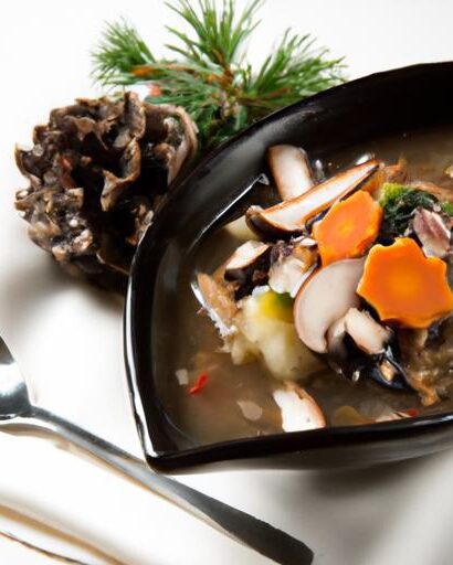 Wild Rice & Mushroom Soup: A Hearty Harvest in a Bowl