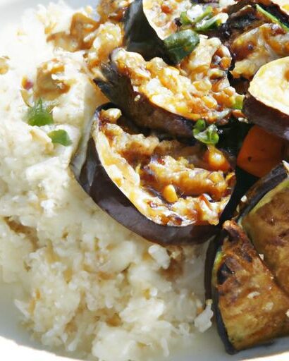 Savor the Flavor: Crafting the Perfect Eggplant Rice Bowl
