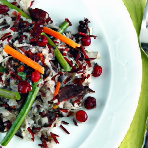 Wild Rice & Cranberry Salad: A Nutritious, Flavorful Twist