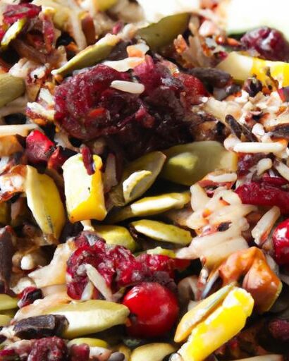 Wild Rice & Cranberry Salad: A Nutritious Fall Delight