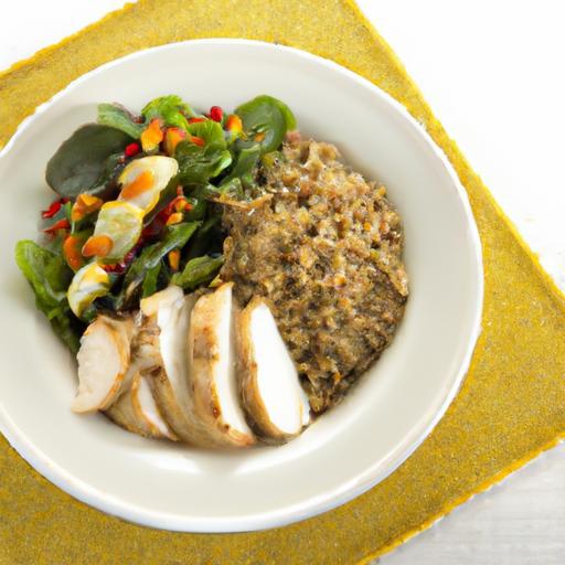 Fuel Your Day: Vibrant Grilled Chicken & Quinoa Salad Delight