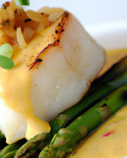 Perfectly Seared Halibut with Zesty Lemon Beurre Blanc Sauce