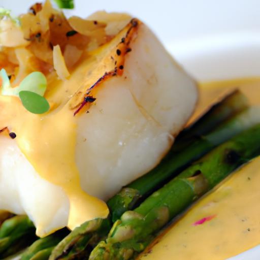 Perfectly Seared Halibut with Zesty Lemon Beurre Blanc Sauce