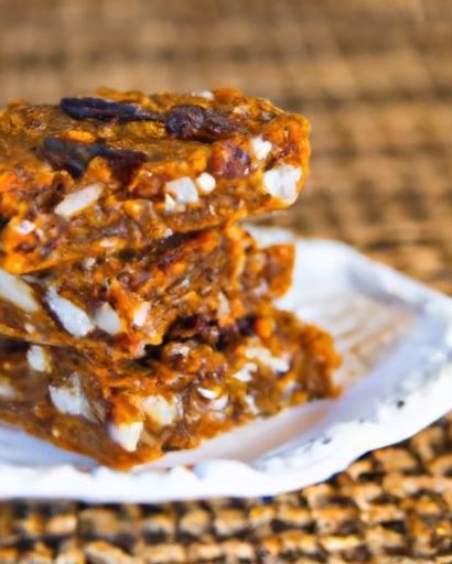 Power Up Naturally: Fig and Walnut Energy Bars Recipe
