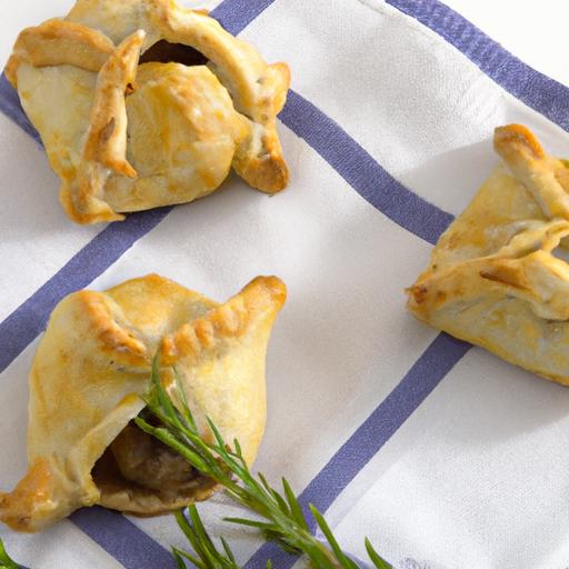 Delightful Quail Egg Puff Pastry Nests: ⁣A Tasty ⁢Treat