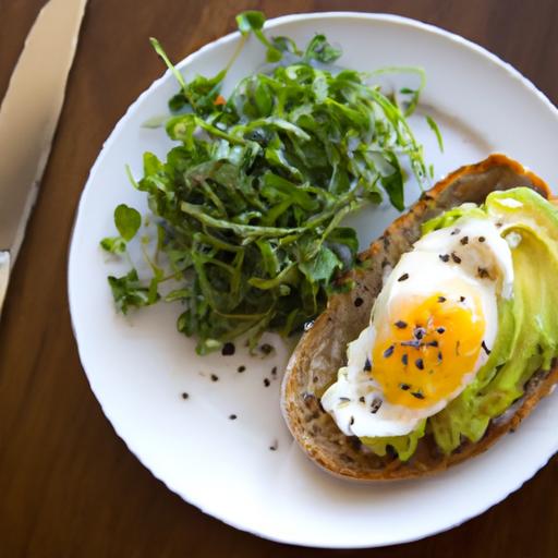 Brighten Your ⁢Morning: Avocado & Egg Toast with Microgreens