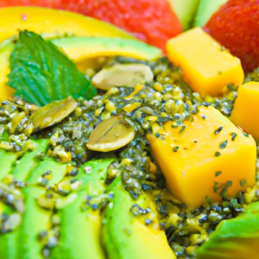 Tropical Twist: ‍Palm‍ Heart Salad with Mango & Avocado Delight