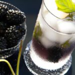 Refreshing Twist: Blackberry and Basil Sparkling Water Delight