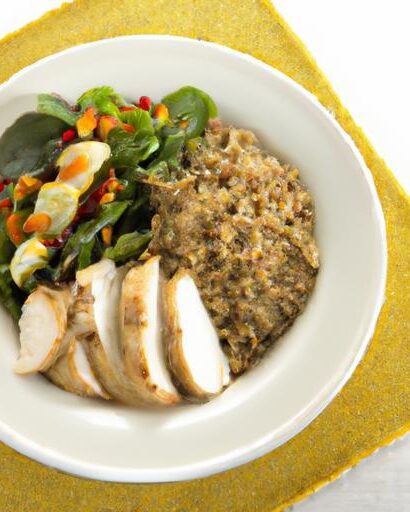 Fuel Your Day: Vibrant Grilled Chicken & Quinoa Salad Delight