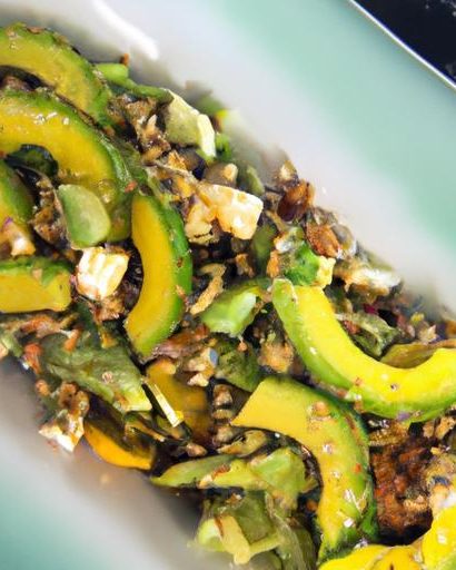 Tropical Twist: Palm Heart Salad with Mango & Avocado Delight