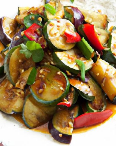 Fiery Eggplant Stir Fry: A Bold and Flavorful Delight