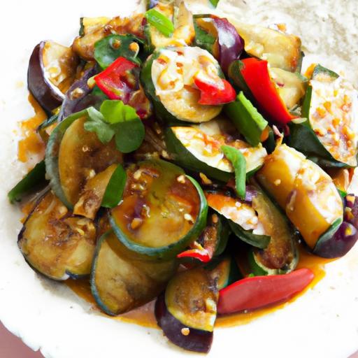 Fiery Eggplant Stir Fry: A Bold and Flavorful Delight