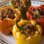 Savory Stuffed Bell Peppers with Juicy Ground Turkey Delight