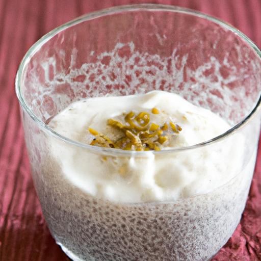 Creamy Chia Pudding ⁤with Vanilla Greek‍ Yogurt & Milk Twist