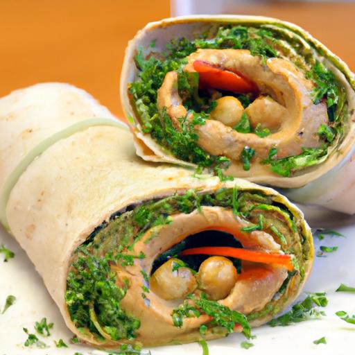 Flavor-Packed Roasted Red Pepper Hummus Wraps recipe Guide