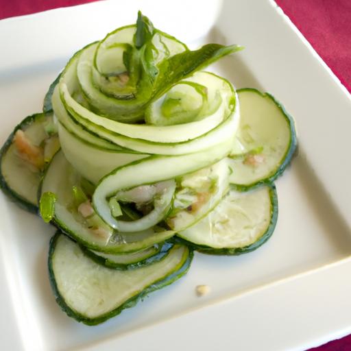 Twist Up Your ⁣Tastebuds: Spicy Spiral Cucumber‌ Salad Secrets