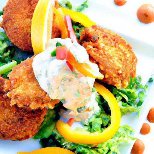 Kick Up ⁤Crab⁣ cakes⁤ with Zesty ⁤Spicy​ Remoulade ​Sauce