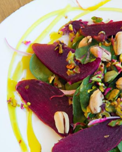 Bright and Nutty: Beet & Orange Salad with Crunchy Pistachios