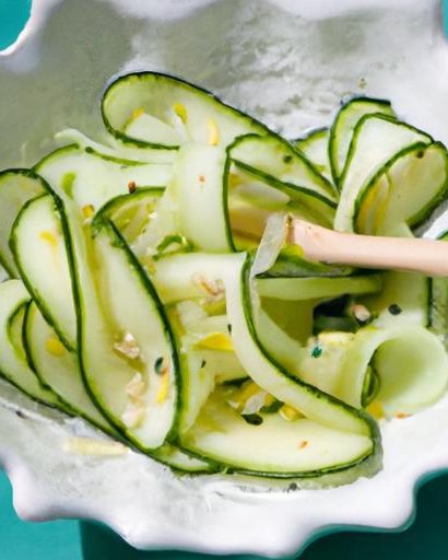 Twist Up Your Tastebuds: Spicy Spiral Cucumber Salad Secrets