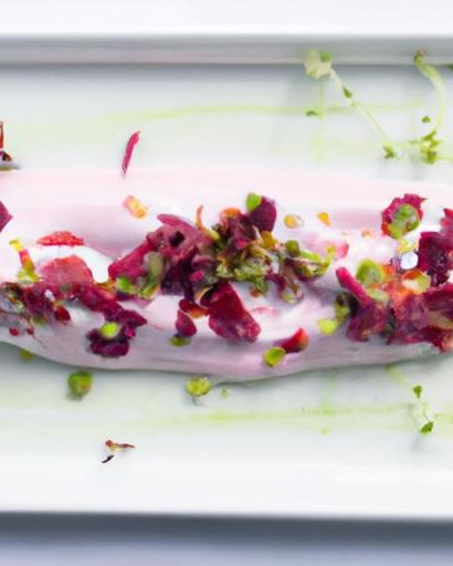 Elevate Your Appetizer: Beet Tartare Meets Goat Cheese Mousse