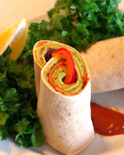Flavor-Packed Roasted Red Pepper Hummus Wraps Recipe Guide